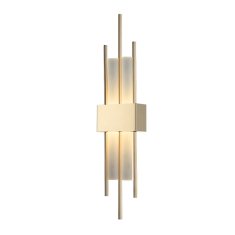 Arbotante Minimalista Doble Barra Con Lineas LED Neutro