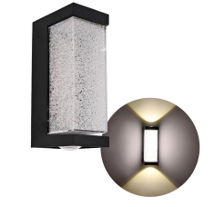 Lampara Arbotante  Mist Rectangular Exterior