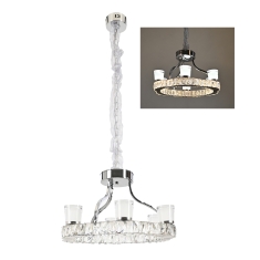 CANDIL CRISTAL 6 LUCES LED