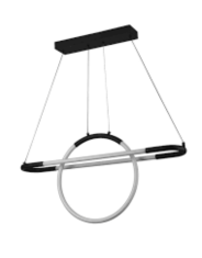CANDIL DE LED COLGANTE CROMADO