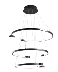 CANDIL DE LED COLGANTE NEGRO