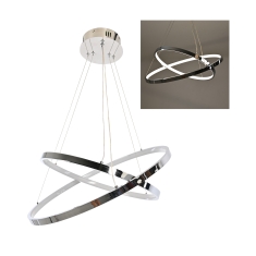 Candil Colgante 2 Aros Led Infinitum