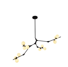 Candil Colgante Echo Negro