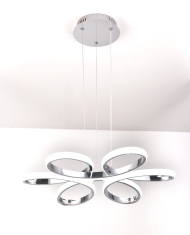 Candil Colgante Flower Blanco o Negro