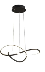 Candil Colgante Knot Negro