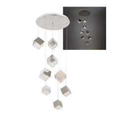 Candil Colgante de Cubos Dad 8 Luces