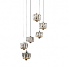 Candil Leo 6 Luces Luz Vic