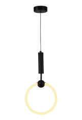 Candil Theo Negro Circular