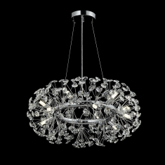Candil colgante de cristal