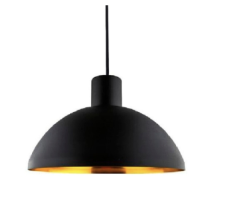 Cupula Con Pintura Con Dorado O Cobre