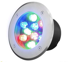 Empotrado De Piso 9W RGB