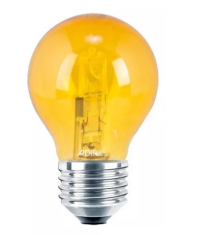 Foco Halageno A60 40W  AMARILLO