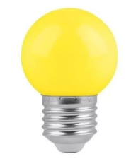 Foco Incandescente G45 7 W  AMARILLO