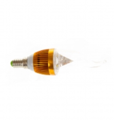 Foco de vela punta curva (3W)