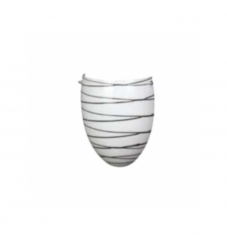Lampara Arbotante Caramelo Blanca