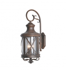 Lampara Arbotante San Luis 4 luces Cafe