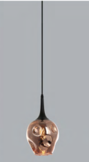 Lampara Colgante Alice 1 Luz T26-1