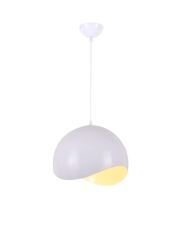 Lampara Colgante Blanca