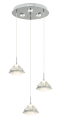 Lampara Colgante Cleo 3 Luces