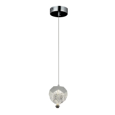 Lampara Colgante Gota Cristal 1 Luz