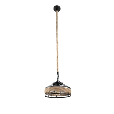 Lampara Colgante Decorativa Rustica 30cm