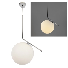 Lampara Colgante Globo 1 Esfera Grande