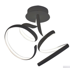 Lampara Colgante Golyazi GD-B108-2/Negro