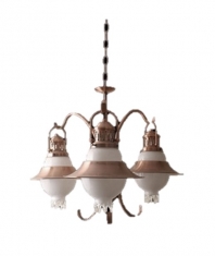 Lampara Colgante Iris Satin 3 Luces