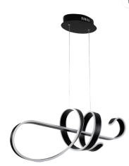 Lampara Colgante Kues GD-B382/Negro