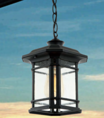 Lampara Colgante Mia T43A-N Negro