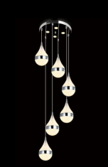 Lampara Colgante Poula 6 Luces T13-6