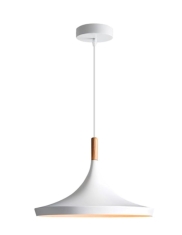 Lampara Colgante Zen Blanca
