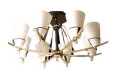 Lampara Colgante Zinnia 8 luces