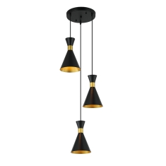 Lampara Cono 3 Luces