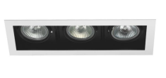 Lampara Empotrada Alicante 2 Satin - 3 Luces