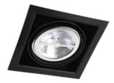 Lampara Empotrada Nanachong 1 Luz