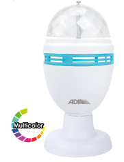Lampara Giratoria  LED RGB C/BASE PARTY 3.7 W