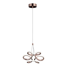 Lampara Infinitum Flor Cobre