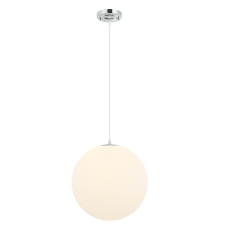 Lampara Esfera Blanca Grande