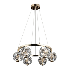 Lampara colgante 6 luces
