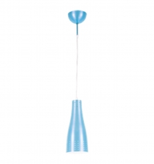 Lampara colgante Aluminio Azul