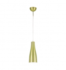 Lampara colgante Aluminio Verde