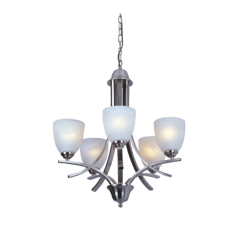 Lampara colgante Condesa 5 luces.