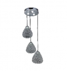 Lampara colgante Diamante 3 luces