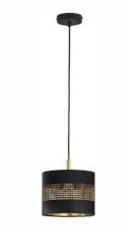 Lámpara colgante Obsidiana 6