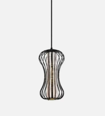 Lampara colgante Selene 2 T27-1