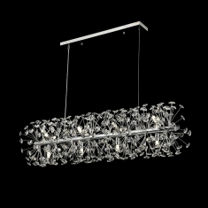 Lampara colgante de cristal