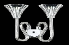 Lampara de Arbotante Lesalth 2 Luces T33-2