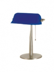 Lampara de escritorio Banquera Azul