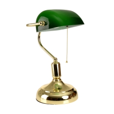 Lampara de escritorio Banquera Verde